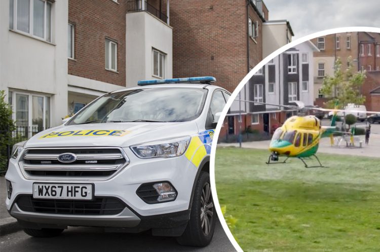 Woman dies in Swindon apartment after air ambulance medics’ efforts
