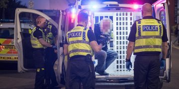 Man in Christmas t-shirt arrested after becoming aggressive towards medics
