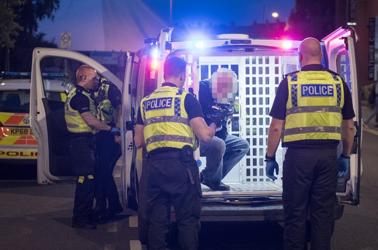 Man in Christmas t-shirt arrested after becoming aggressive towards medics