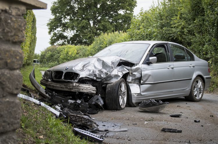 Two vehicles destroyed in head-on crash on Purton country lane