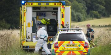 Cyclist airlifted to hospital after serious medical incident near Wanborough