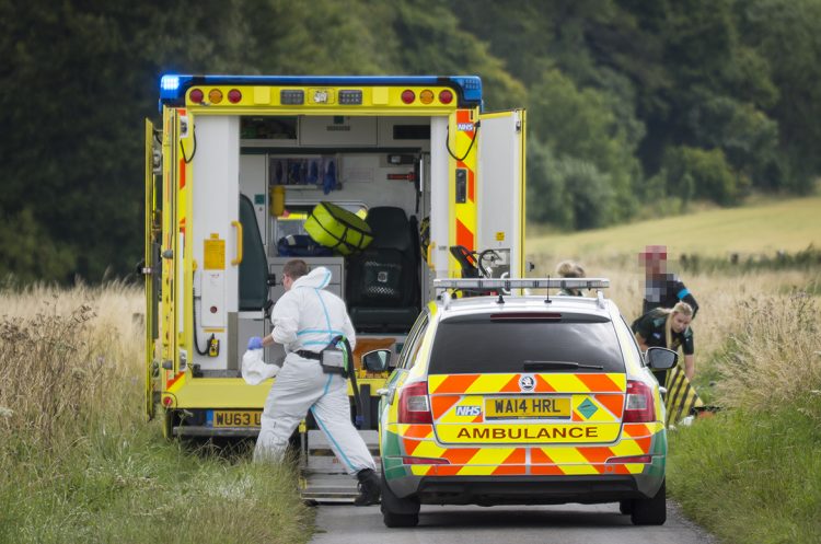 Cyclist airlifted to hospital after serious medical incident near Wanborough