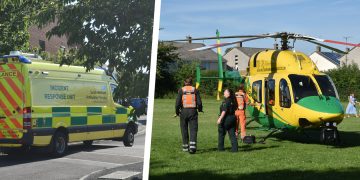 Specialist rescue paramedics attend medical incident in Chippenham