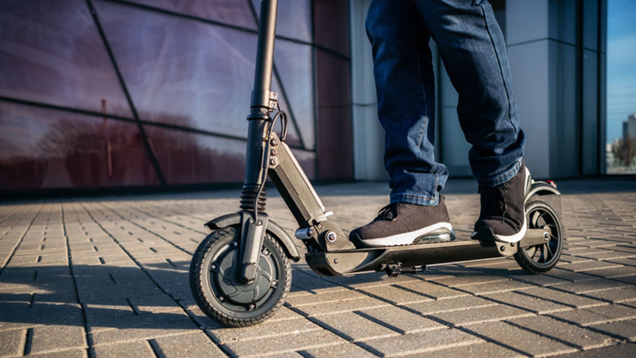 'It's illegal to use an electric scooter anywhere but on private land