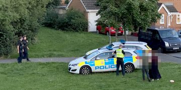 Man taken to hospital after being removed from railway line in Swindon