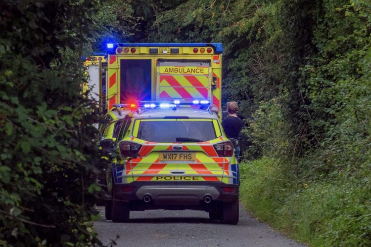 Casualty airlifted to hospital after being found collapsed in lane near Bradford on Avon