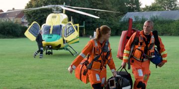 Air ambulance called in for serious medical incident at Sandalwood Court