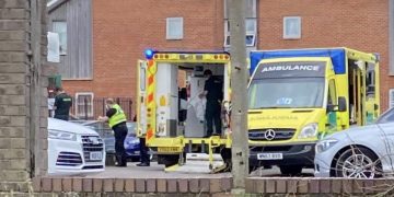 Casualty dies after suffering cardiac arrest at Swindon community centre