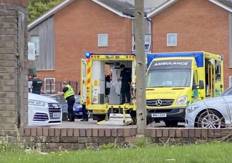 Casualty dies after suffering cardiac arrest at Swindon community centre