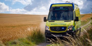 Paraglider airlifted to hospital after falling from sky in 150ft Ridgeway crash