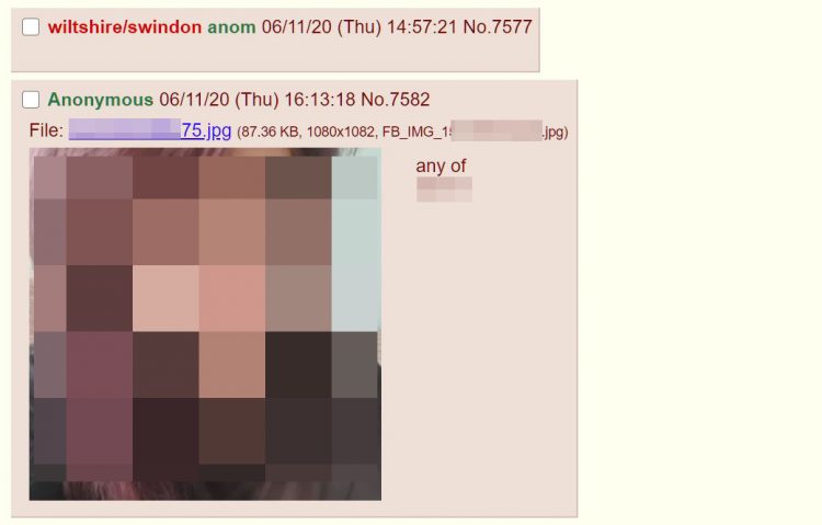 Perverts use anonymous image website to request and share women’s nudes