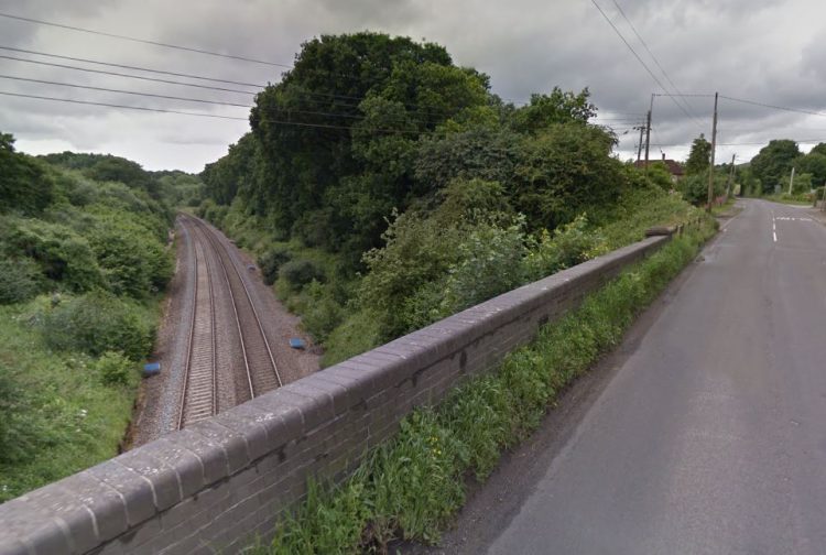 Man taken to hospital after he narrowly avoids being hit by train near Devizes