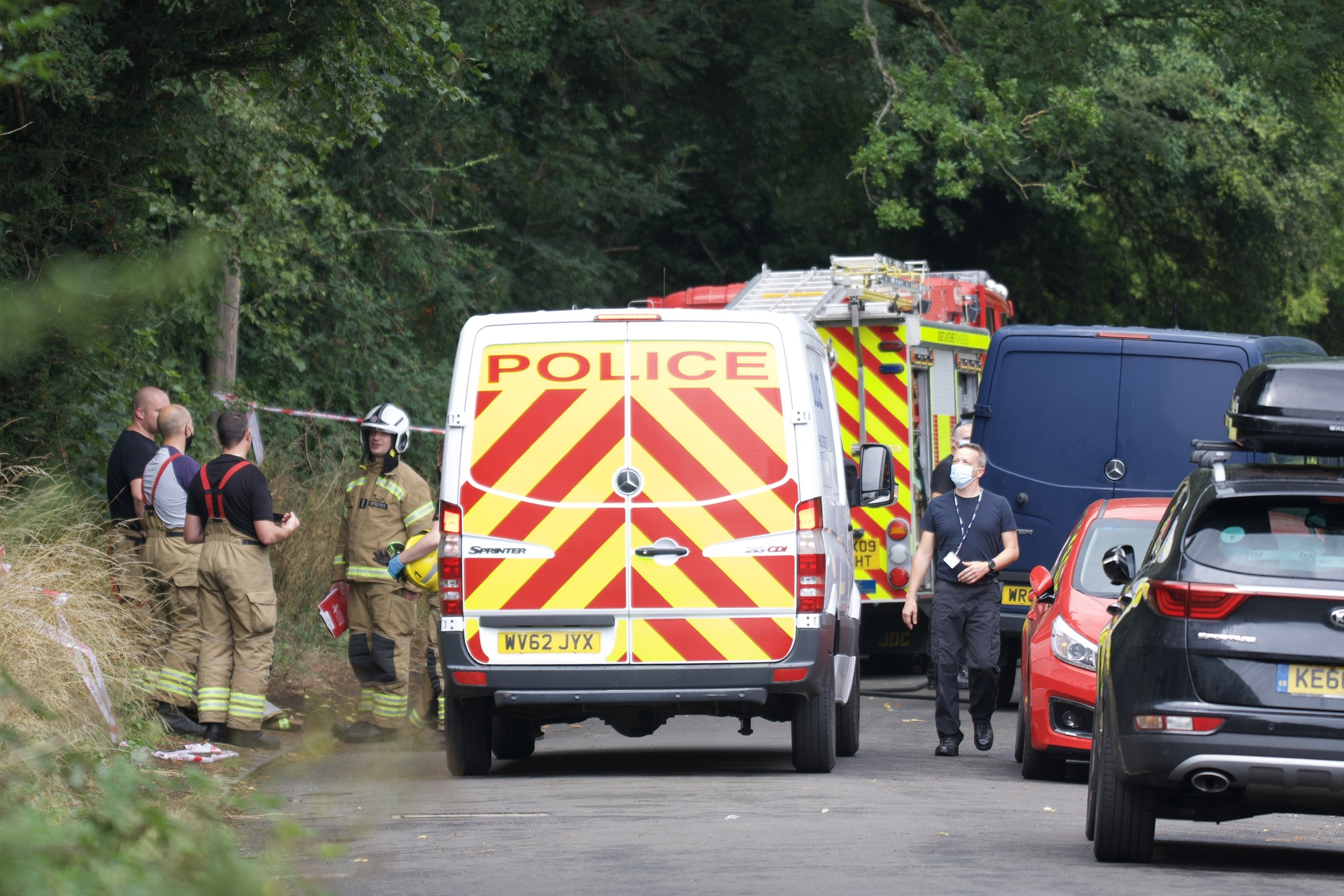 Four killed in fireball after car crashes into house on A4 near Chippenham