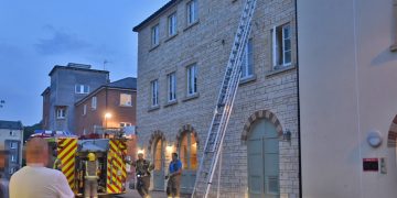Firefighters investigating smoke in Bradford on Avon apartment block