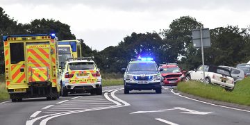 A46 near Wiltshire closed in both directions following three vehicle crash