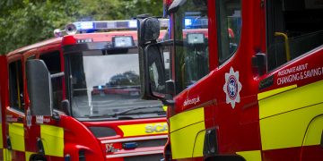Man rescued from rooftop after suffering ‘significant injury’ pruning tree
