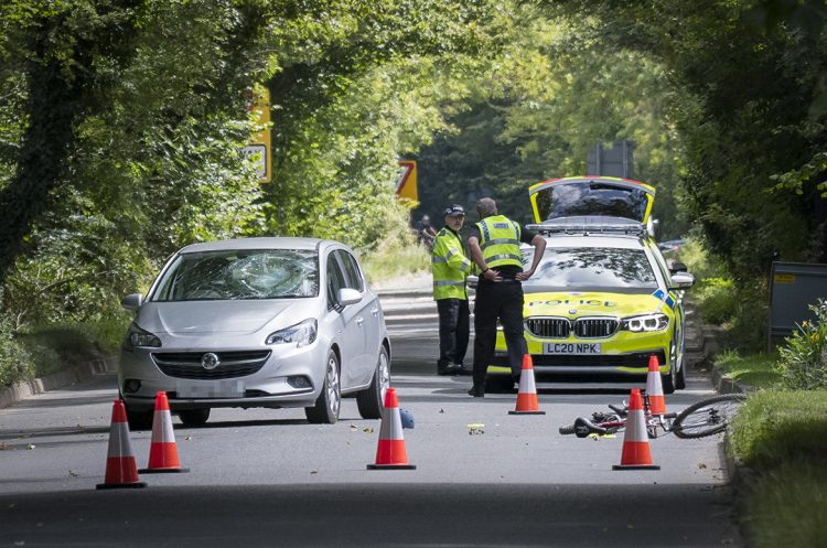 Cotswold Water Park road closed after cyclist seriously injured in crash