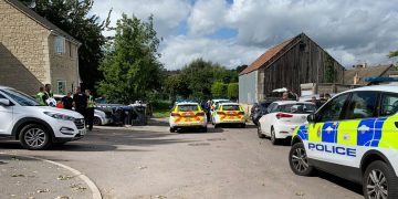 House and playing fields cordoned off as crime scene in Bradford on Avon