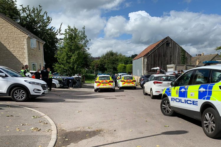 House and playing fields cordoned off as crime scene in Bradford on Avon