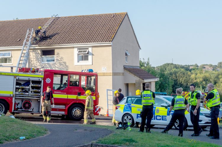 Man in court charged with arson and assault following Chippenham flat fire
