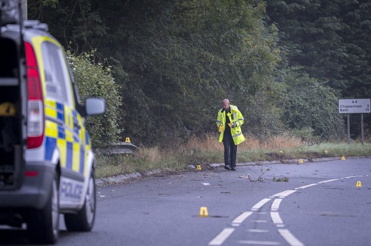 Vehicle bursts into flames after crashing into house on A4 near Chippenham