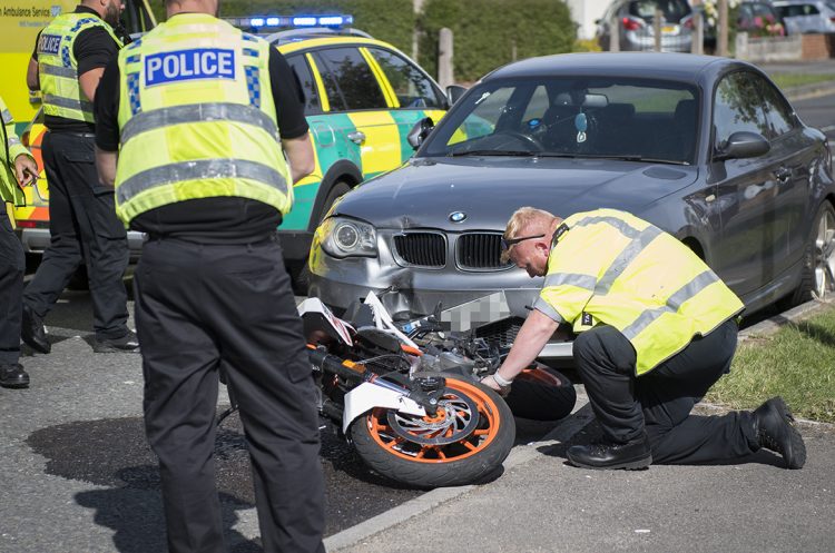 Rider seriously injured after crashing ‘motorcycle started with screwdriver’
