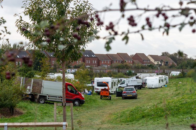 Police attend traveller incursion after man attacked by children in Westbury