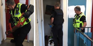 Flat in Salisbury raided over concerns about Class A drug dealing