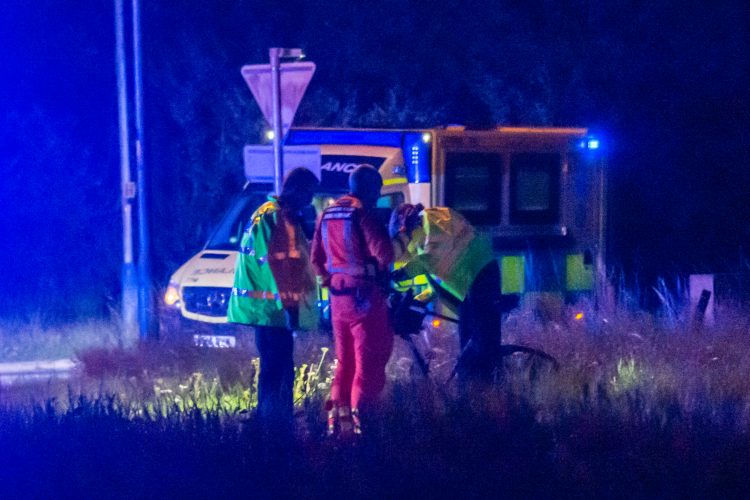 Broken pelvis for cyclist in hit-and-run – search for car involved continues
