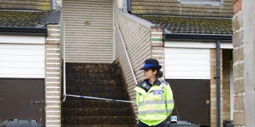 Air ambulance medics treat man stabbed in violent attack on doorstep