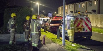 Man sets fire to lampposts using petrol in attack on CCTV in Pinehurst