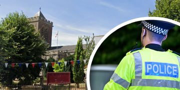 ‘It was too dangerous to disperse illegal gathering of mourners’, police say