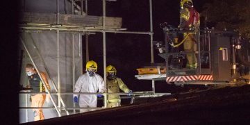 Man airlifted to hospital after mental health incident on scaffolding in Swindon