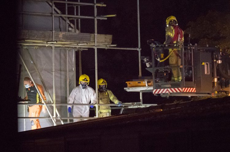 Man airlifted to hospital after mental health incident on scaffolding in Swindon