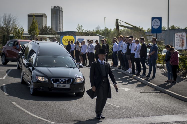 Mourners line streets to say final goodbyes to horror crash victim Ryan Nelson