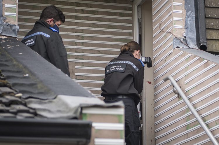 Police hunt suspect after man knifed in the neck and hit over head with brick