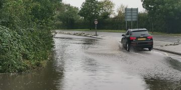 Council partially close two of Swindon’s main roads as Storm Alex brings flooding