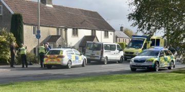 Police and ambulance called to crash involving cyclist and minibus in Melksham