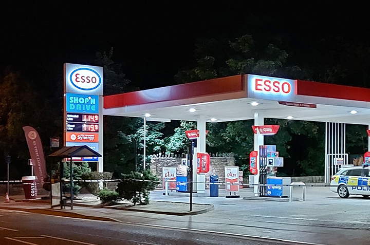 Man suffers head injuries in attack on Devizes service station forecourt