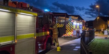 Firefighters extinguish washing machine blaze in kitchen of Swindon coach house
