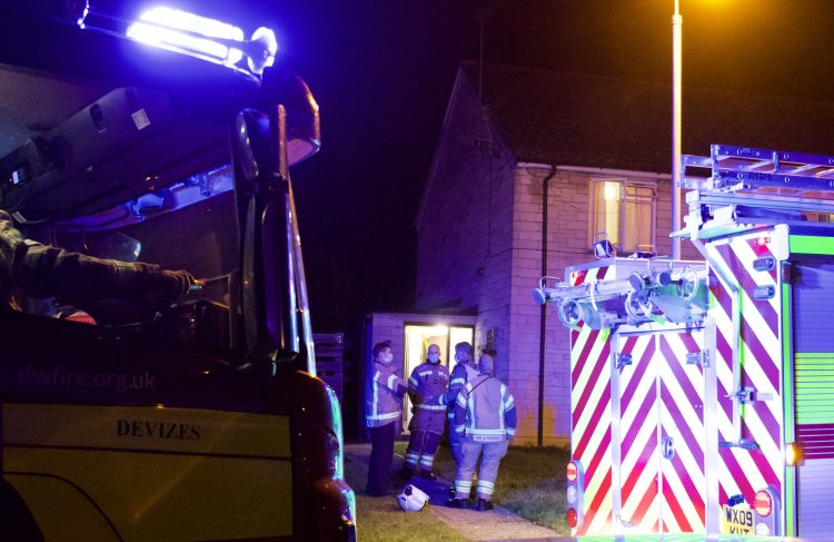 Firefighters attend house fire in Calne — one person treated by paramedics