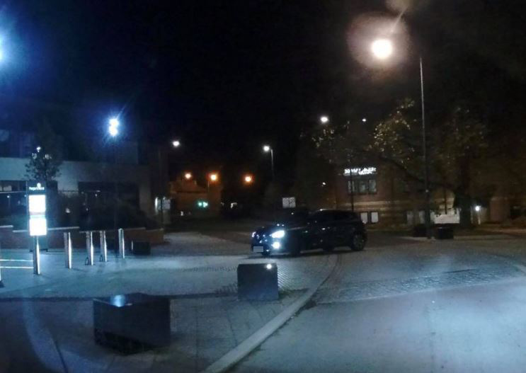 999 call about car travelling wrong way and on pavement leads to man’s arrest