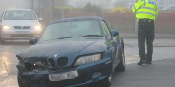Morning traffic delays as emergency services attend two-car crash in Trowbridge