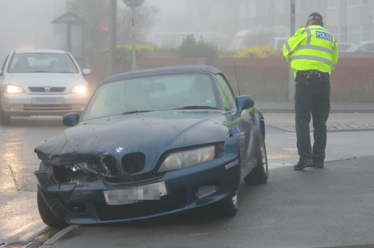 Morning traffic delays as emergency services attend two-car crash in Trowbridge