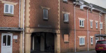 Three families temporarily re-housed after blaze at flat block in Chippenham