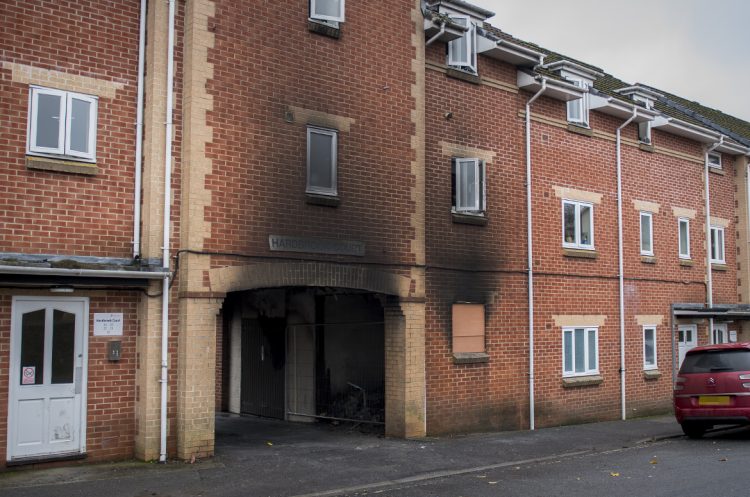 Three families temporarily re-housed after blaze at flat block in Chippenham