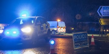 A3102 closed at Lyneham after pedestrian hit by car outside petrol station
