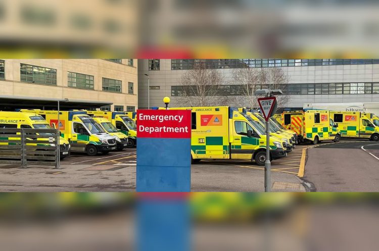 Ambulances turned away from hospital as it struggles to cope with influx of patients