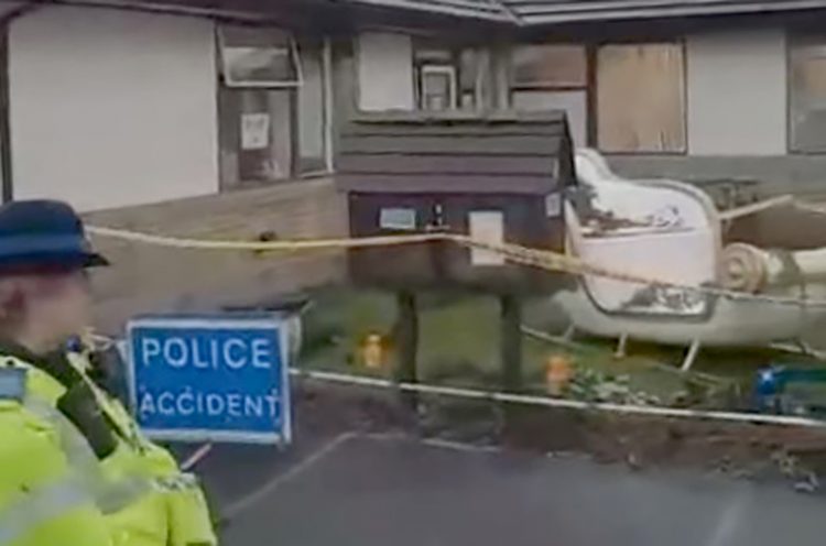 Crime scene in place outside primary school after ‘overnight crash and kerfuffle’