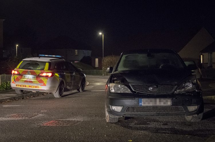 Man injured in head-on crash with parked vehicle in quiet cul-de-sac in Chippenham